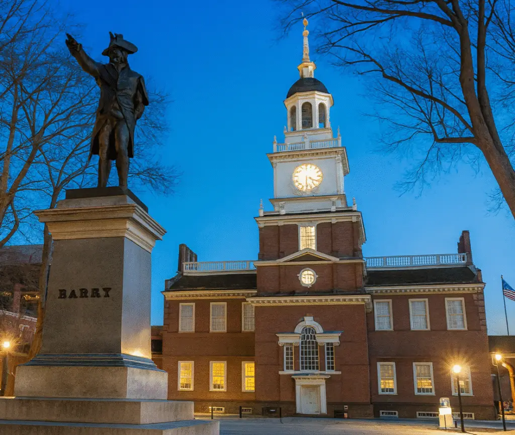 Old City Philadelphia accidents near Independence Hall historic district