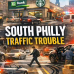 Broad Street South Philly — Shunk to Snyder corridor with school pickup traffic, Funeral Parlor Row, and the Moyamensing/Oregon intersection cluster