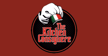 The Kitchen Consigliere restaurant logo owned by Angelo Lutz of Collingswood, New Jersey, a South Philadelphia native who grew up near 15th and Shunk Streets.